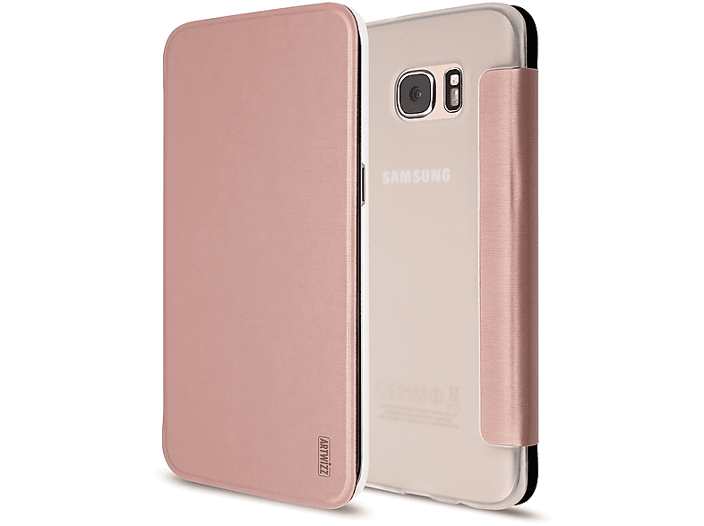 ARTWIZZ SmartJacket, Flip Cover, Samsung, Galaxy S7 edge, Roségold