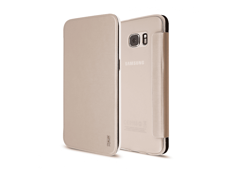 ARTWIZZ SmartJacket, Flip Cover, Samsung, Galaxy S7 edge, Gold