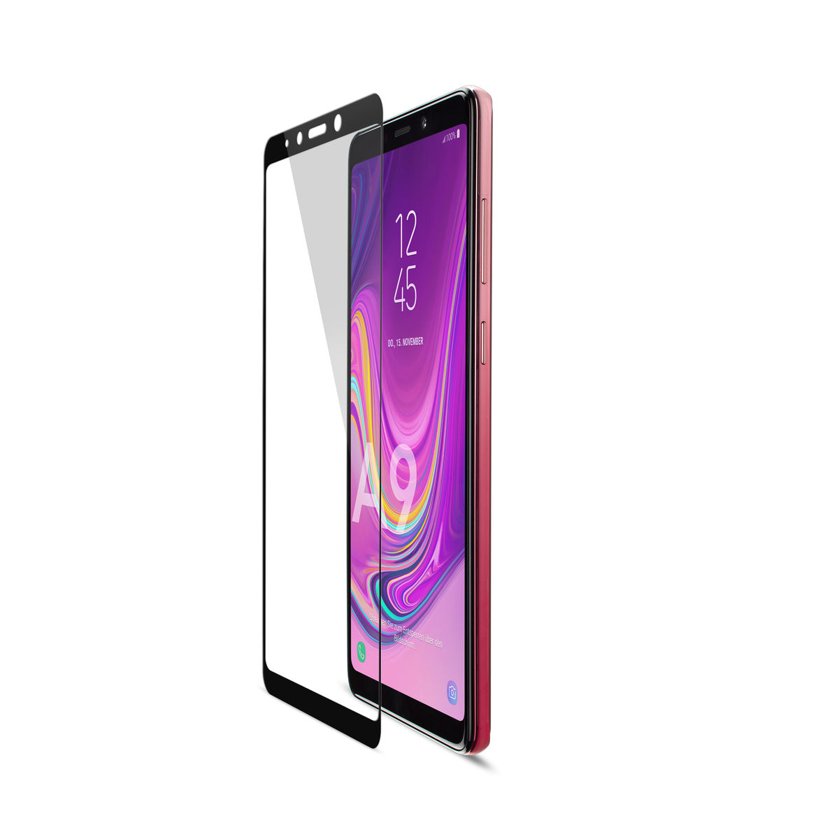 Pack) (2018)) Displayschutz(für Samsung Galaxy ARTWIZZ CurvedDisplay (2er A9