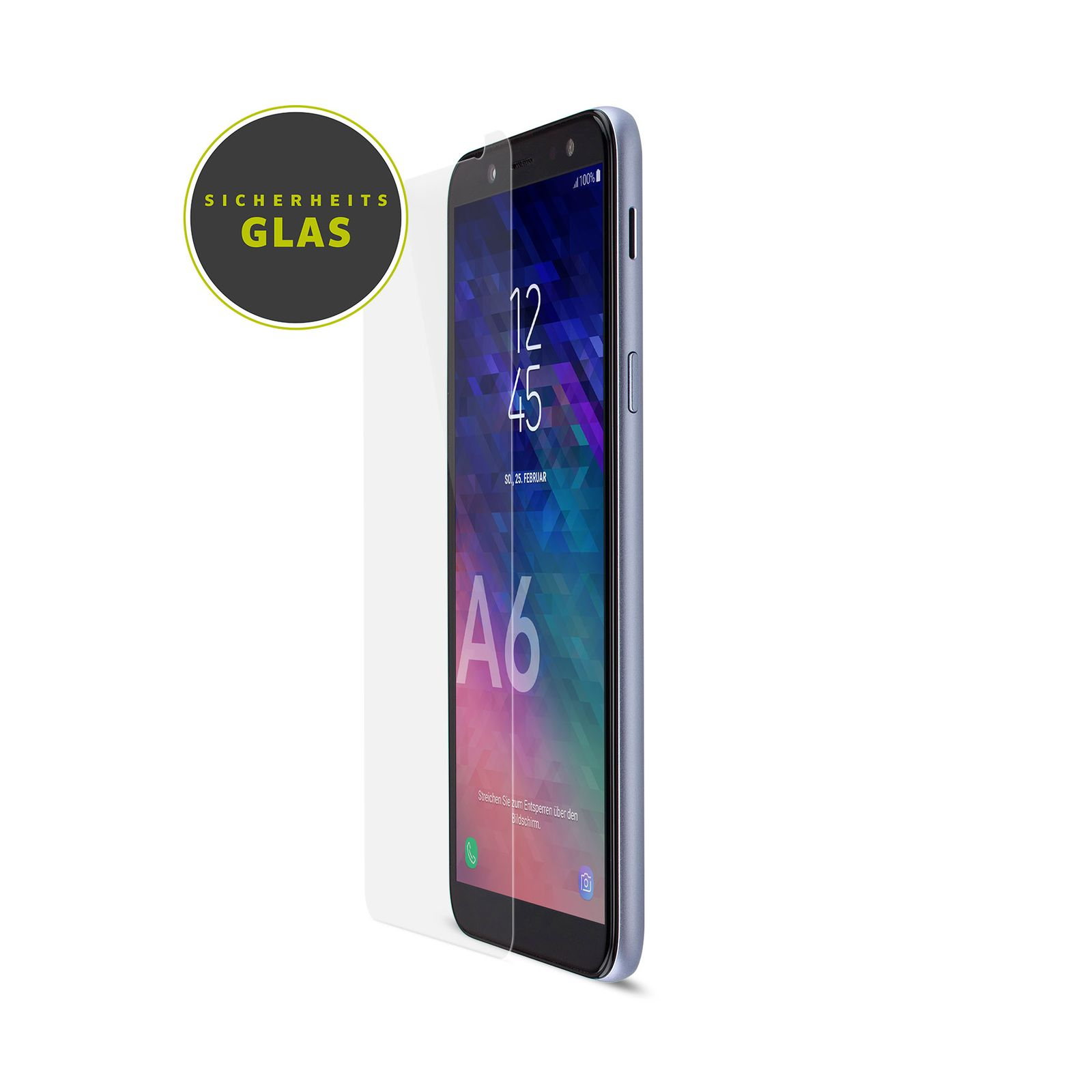 ARTWIZZ SecondDisplay Samsung Pack) Galaxy A6 (2018)) (2er Displayschutz(für