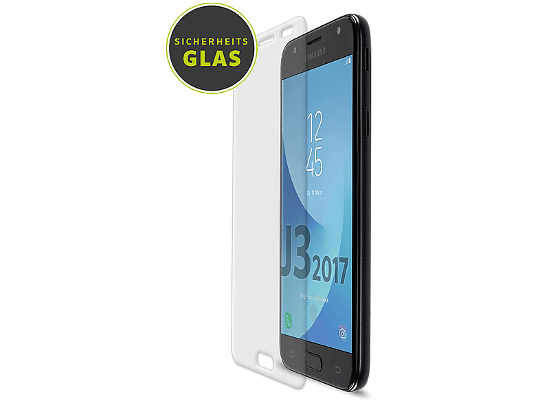 Samsung SecondDisplay Displayschutzglas(für (2017)) Galaxy J3 ARTWIZZ