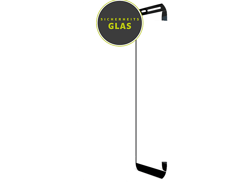 ARTWIZZ 8 Nokia Nokia (2018)) Sirocco Displayschutzglas(für Android CurvedDisplay