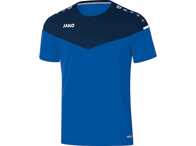 JAKO T-Shirt Champ 2.0 royal/marine, Gr. Herren, 6120 S