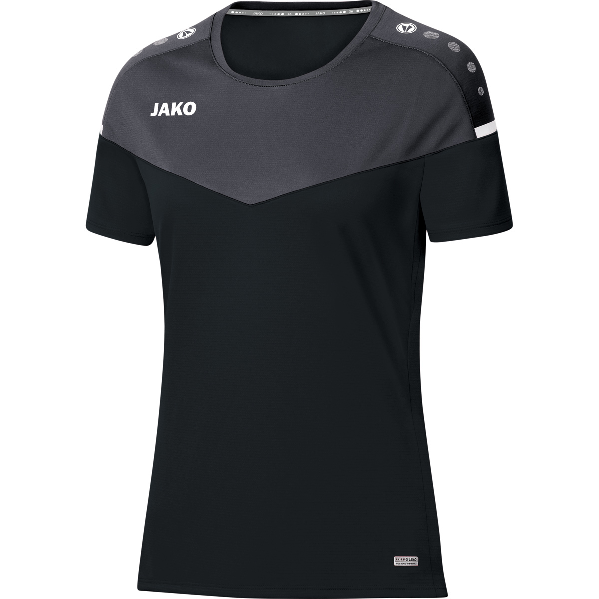 Champ JAKO Damen, 44, Gr. 6120 schwarz/anthrazit, 2.0 T-Shirt
