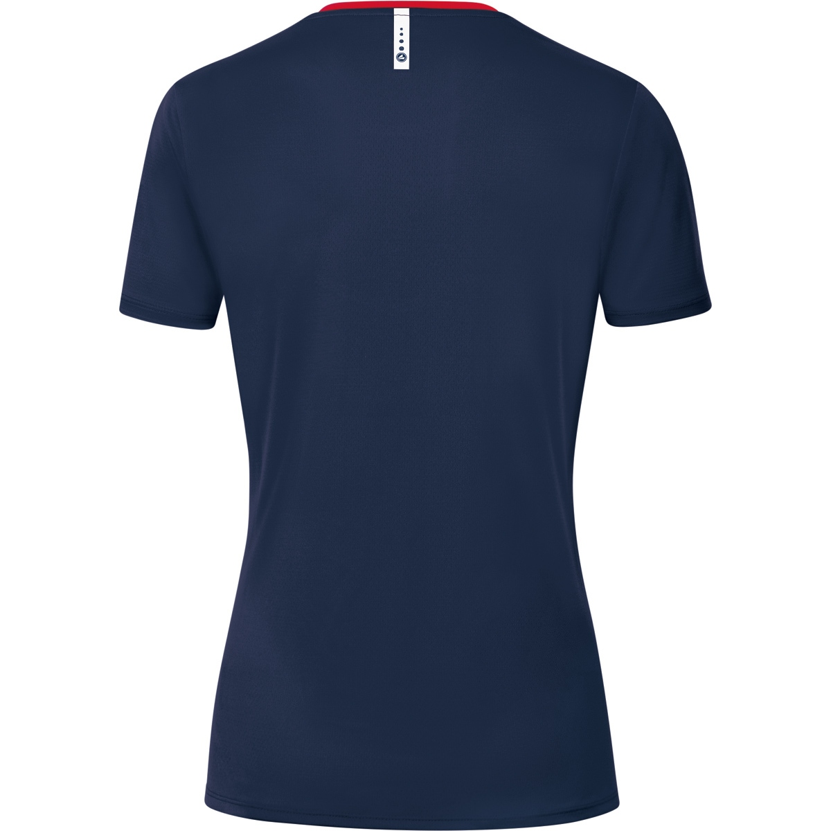 34, Champ T-Shirt 6120 marine/chili JAKO Gr. Damen, 2.0 rot,
