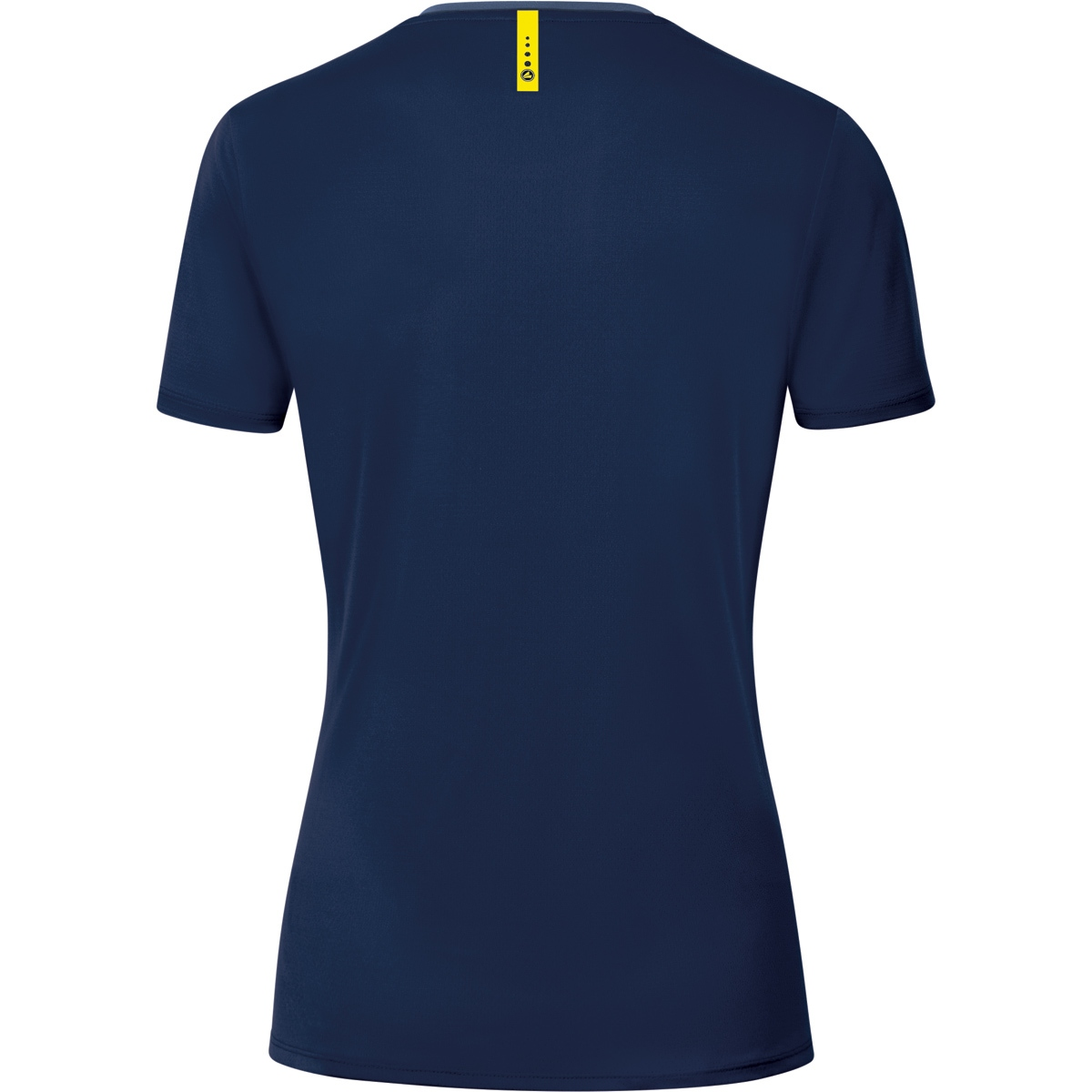 marine/darkblue/neongelb, Champ Damen, 6120 JAKO 2.0 T-Shirt 44, Gr.