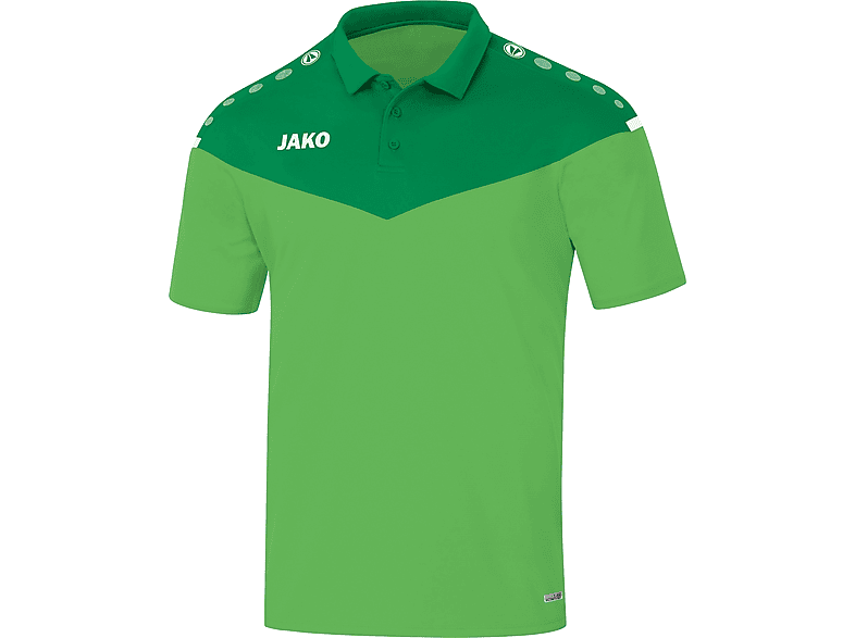 JAKO Polo Champ 2.0 soft green/sportgrün, Kinder, Gr. 140, 6320