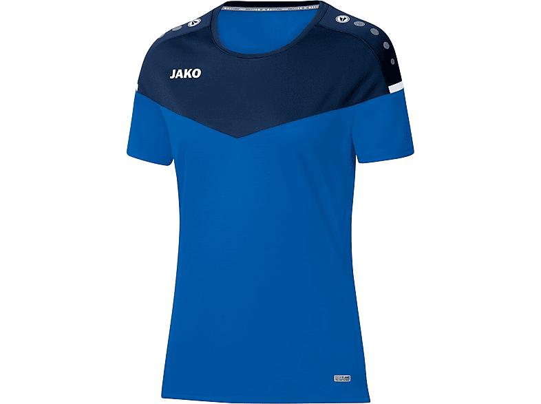JAKO T-Shirt 6120 Gr. 42, Damen, royal/marine, 2.0 Champ
