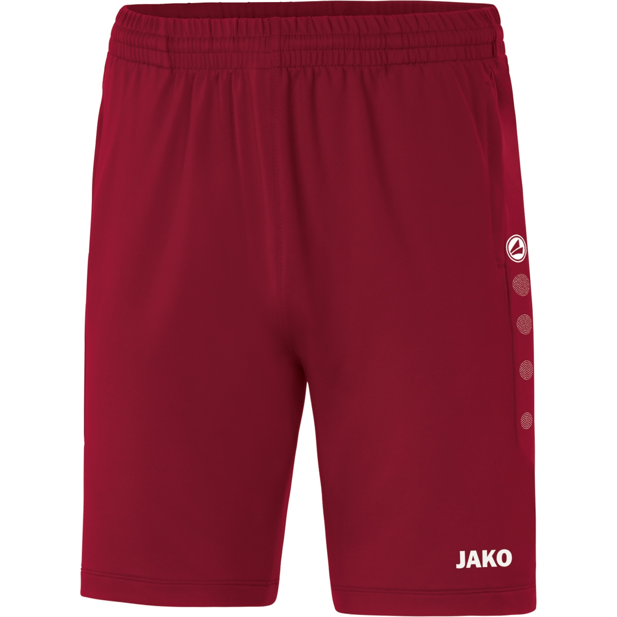 JAKO Trainingsshort Premium Gr. Erwachsene, M, weinrot, 8520