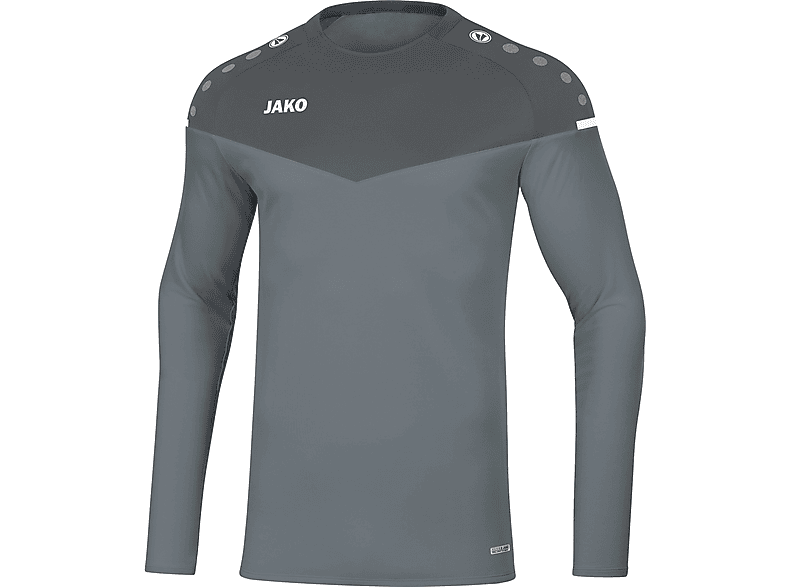 JAKO L, 8820 steingrau/anthra Sweat 2.0 light, Champ Erwachsene, Gr.