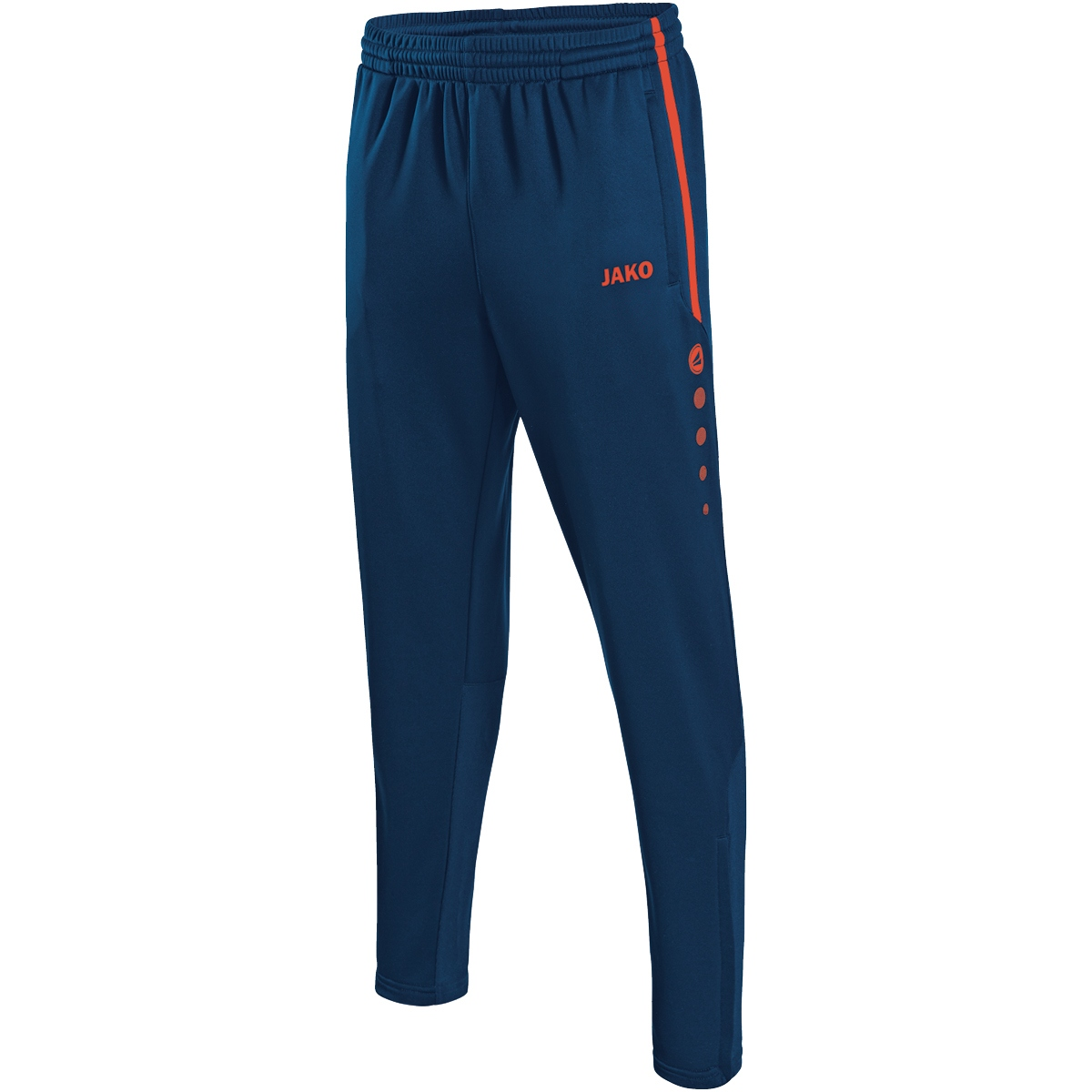 JAKO Trainingshose Active navy/flame, Erwachsene, 8495 Gr. XXL