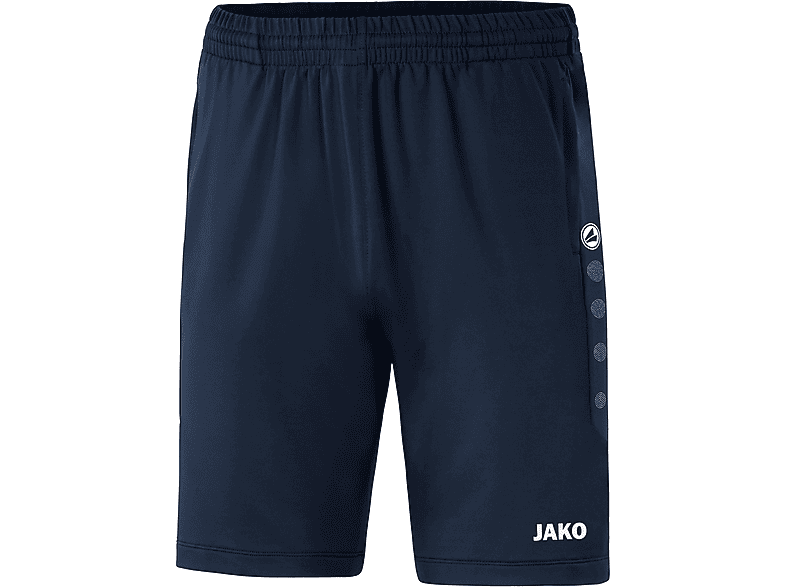 JAKO Trainingsshort Premium marine, Erwachsene, Gr. L, 8520 | Kurze Sporthosen