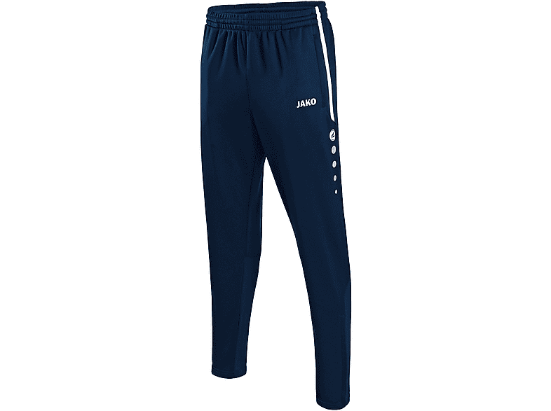 JAKO Trainingshose Active marine/weiß, Kinder, Gr. 128, 8495