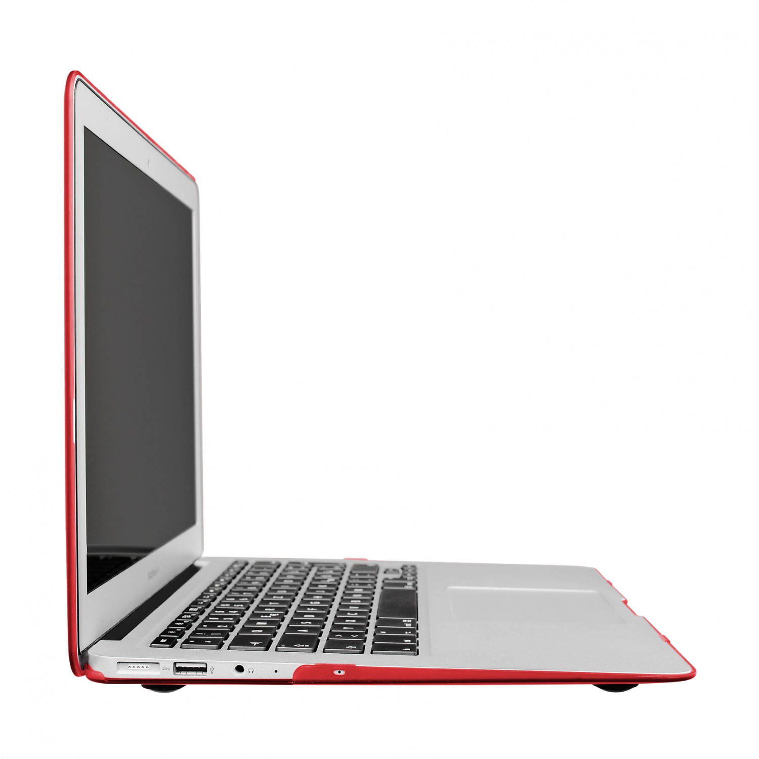 ARTWIZZ Rubber Rot Full Clip Full für Cover MB Kunststoff, MacBook Apple Cover