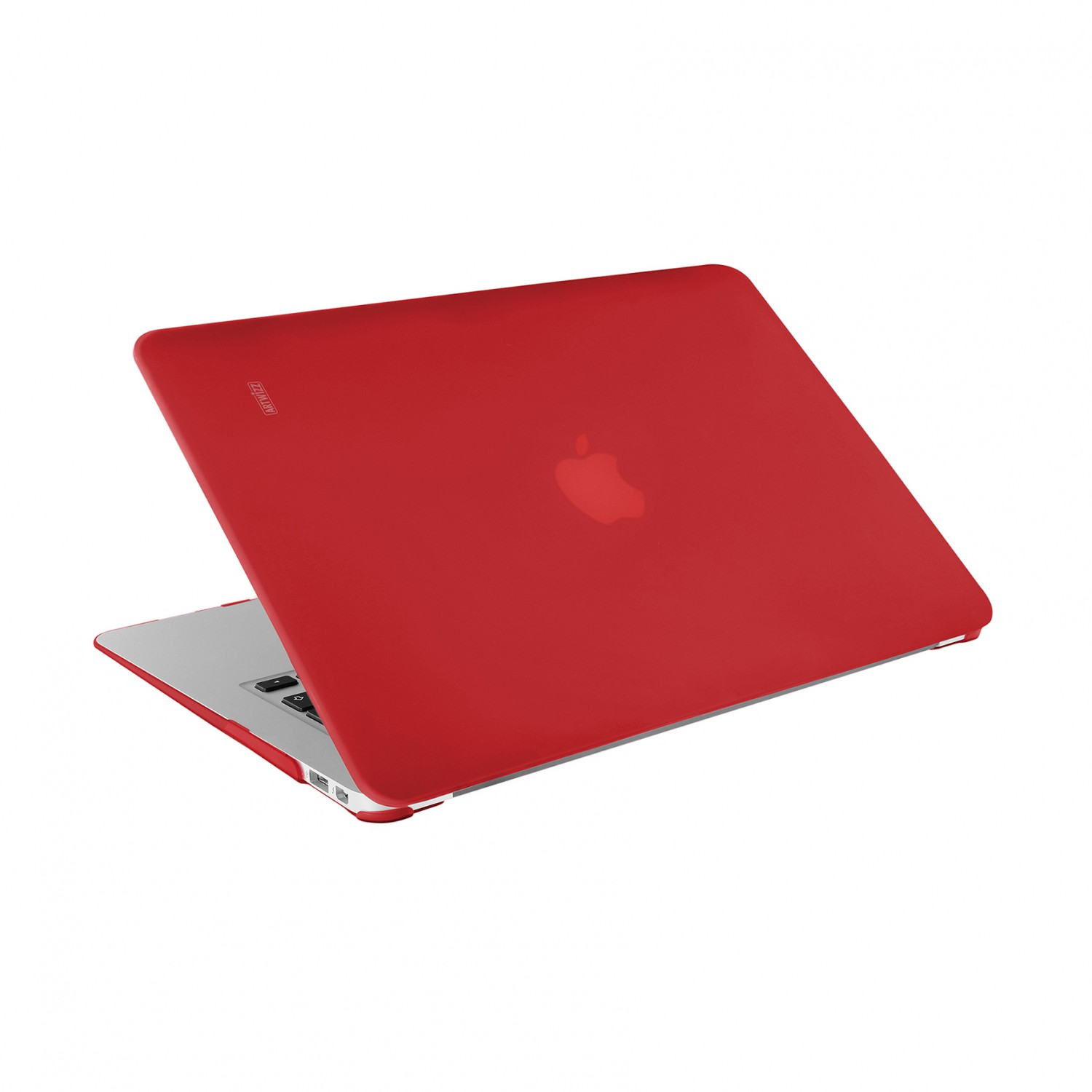 ARTWIZZ Rubber Clip MB MacBook Kunststoff, Cover Full Apple für Rot Full Cover