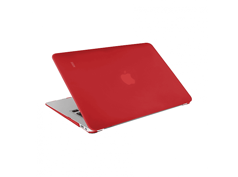 ARTWIZZ Rubber Clip MB MacBook Full Cover Full Cover für Apple Kunststoff, Rot