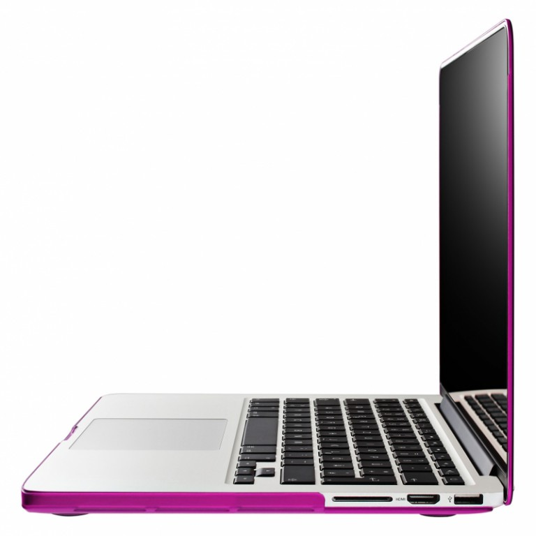 ARTWIZZ Rubber Clip MB Full MacBook Cover für Kunststoff, Full Lila Apple Cover