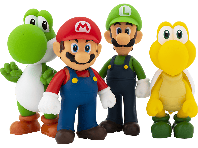 Mario 4er Super Pack Figuren