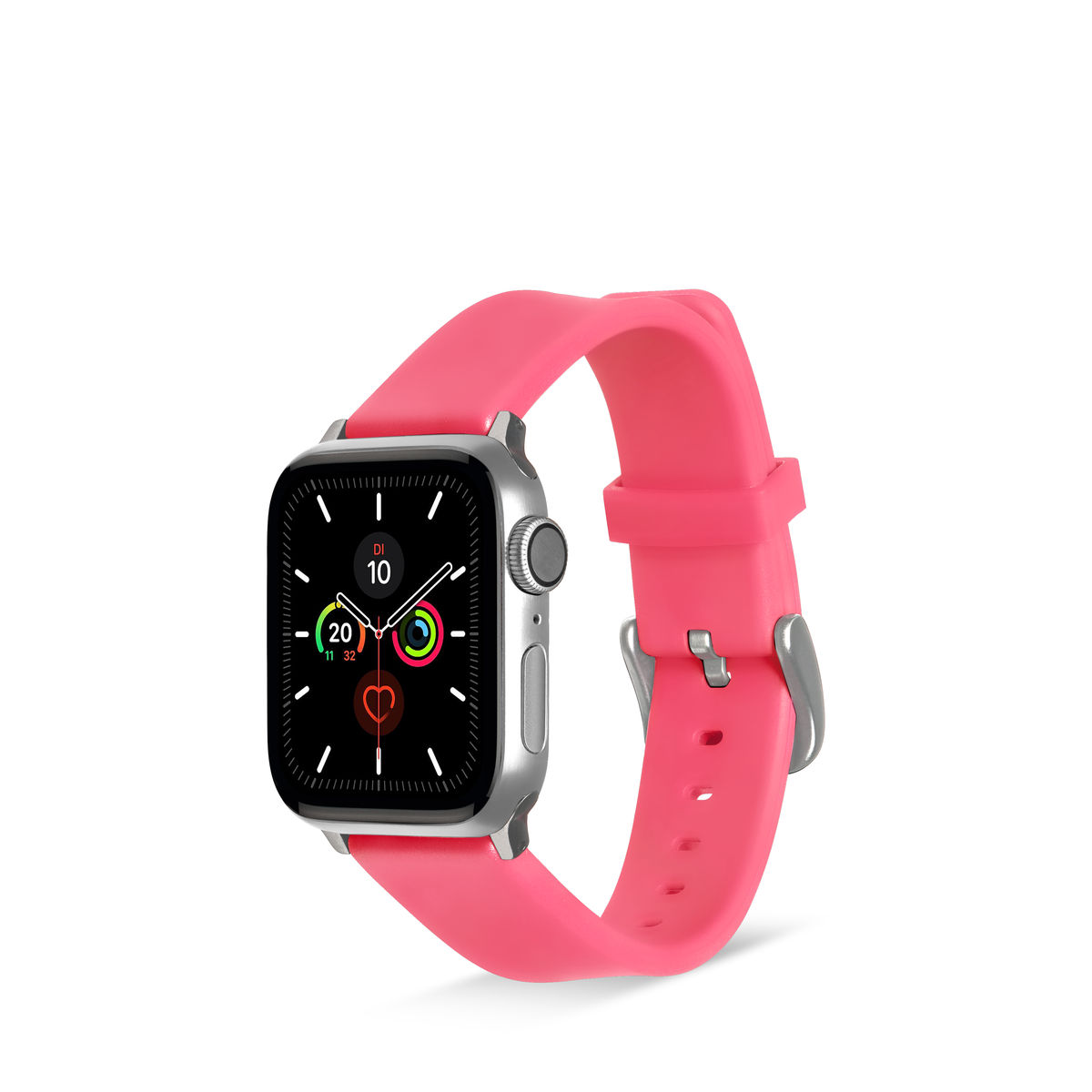 ARTWIZZ WatchBand Silicone, Ersatzarmband, Apple, & (38mm), 3-1 Watch SE Apple 6-4 (40mm), (41mm), Pink 9-7