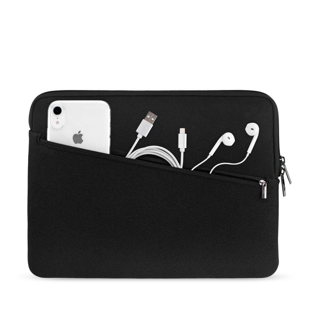ARTWIZZ Neoprene Sleeve MacBook Schwarz für Apple Neopren, für Sleeve 14 Zoll Notebooktasche Pro (M1/M2/M3) Pro