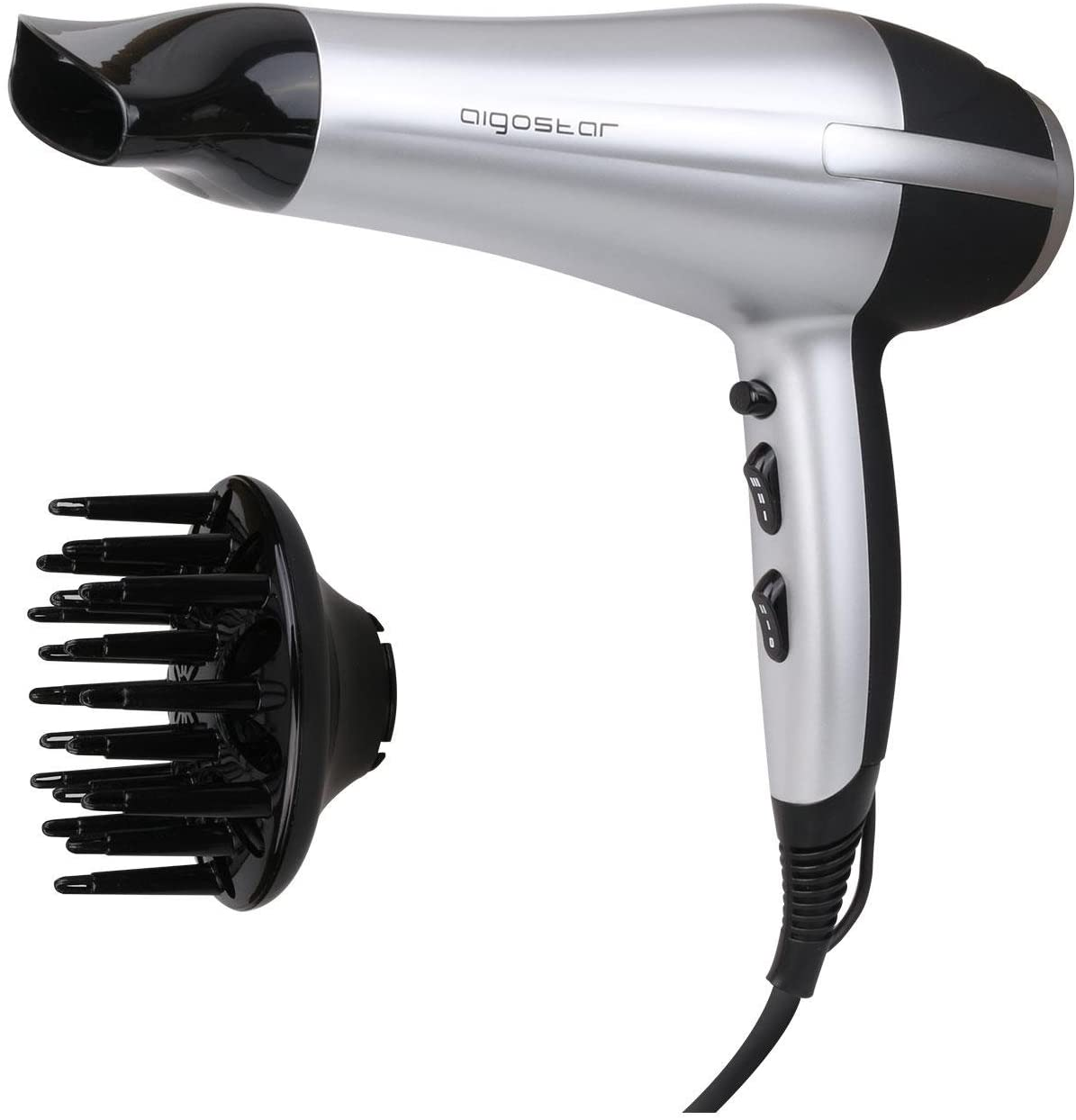 AIGOSTAR 501013 Daphne Silver Hairdryer (2200 32GPO Watt)