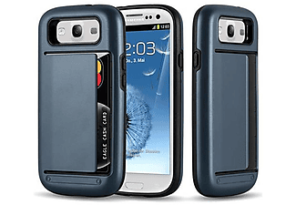 Cadorabo Hard Hulle Fur Samsung Galaxy S3 S3 Neo Backcover Samsung Galaxy S3 S3 Neo Armor Dunkel Blau Mediamarkt