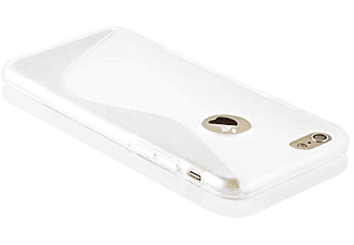 carcasa de móvil  - Funda flexible para móvil - Carcasa de TPU Silicona ultrafina CADORABO, Apple, iPhone 6 / iPhone 6S, semi transparente