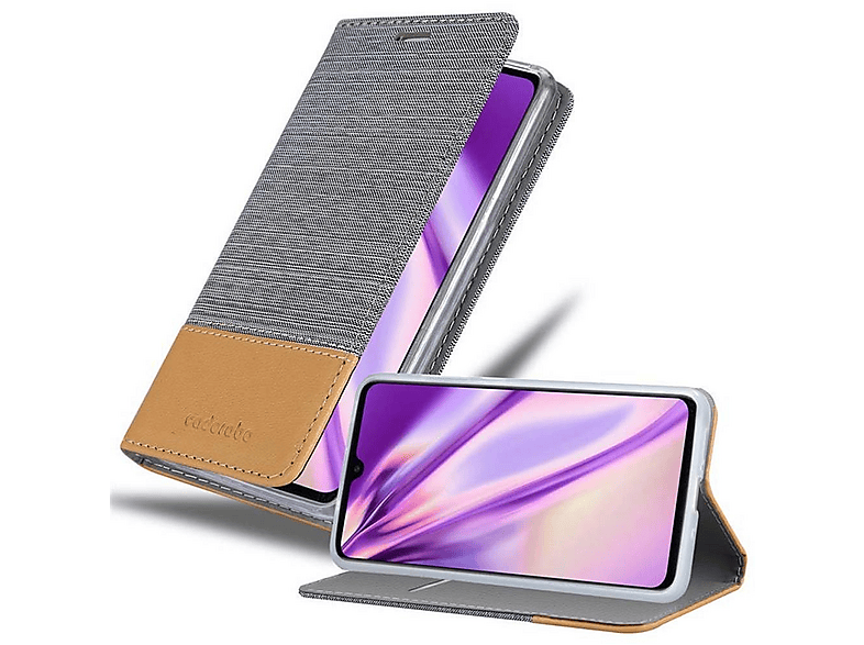Custodia Cadorabo A Libro Con Specchio Per Huawei Mate 20 Pro - Tormalina Nera, Chiusura Magnetica, Funzione Stand
