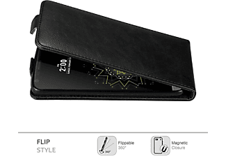carcasa de móvil Funda flip cover para Móvil - Carcasa protección resistente de estilo Flip;CADORABO, LG, G5, negro antracita