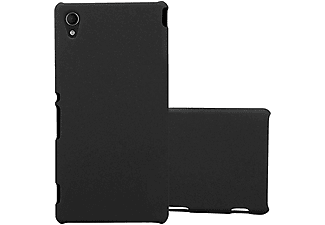 carcasa de móvil Funda rígida para móvil de plástico duro – Carcasa Hard Cover protección;CADORABO, Sony, Xperia M4 AQUA, frosty negro