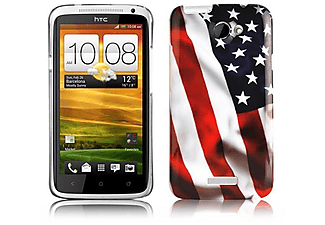 Cadorabo Hulle Handyhulle Muster Design Back Case Cover Backcover Htc Htc One X One X Stars And Stripes Mediamarkt