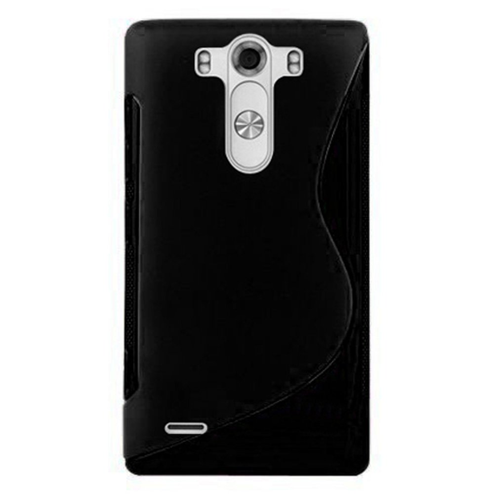 CADORABO TPU S-Line Handyhülle, Backcover, G STYLO, SCHWARZ LG, OXID