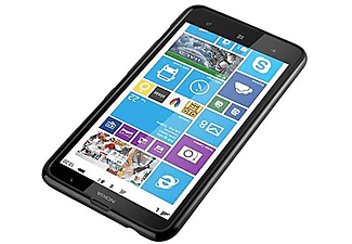 carcasa de móvil Funda flexible para móvil - Carcasa de TPU Silicona ultrafina;CADORABO, Nokia, Lumia 1320, jelly negro