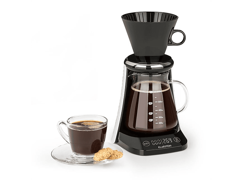KLARSTEIN craft coffee Kaffeebereiter Schwarz