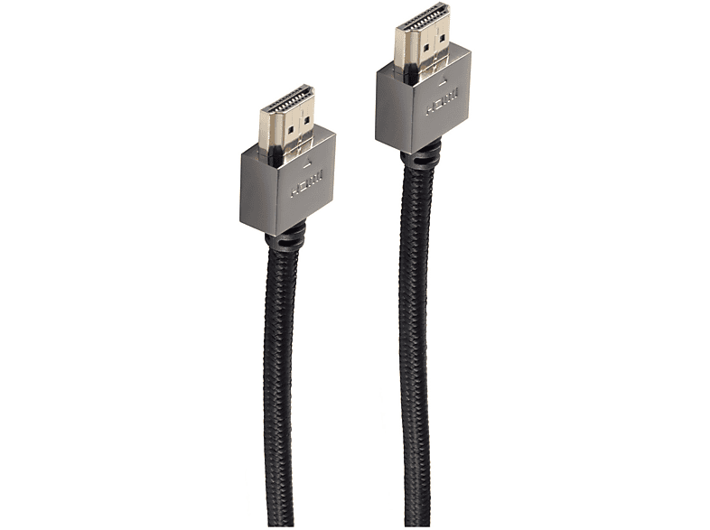 SHIVERPEAKS PRO Serie II HDMI Kabel, 4K slim, 1,0m HDMI Kabel | HDMI Kabel & Zubehör