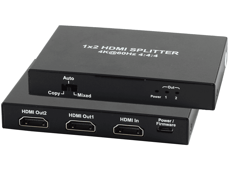 S/CONN MAXIMUM 2x – 60Hz Verteiler CONNECTIVITY 4K2K IN Umschalter Verteiler 1x OUT, & HDMI