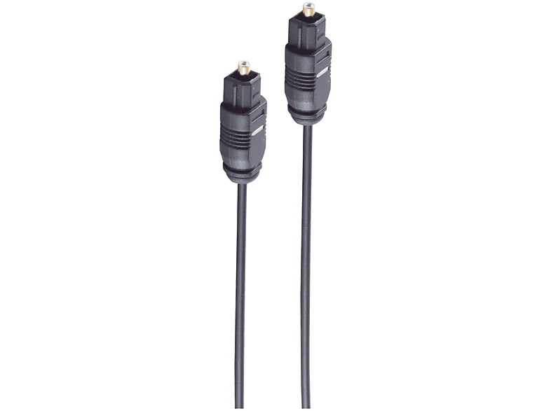 SHIVERPEAKS LWL-Kabel 2,2mm Toslink-St./Toslink-St. 5m, LWL Toslink Kabel, 5 m