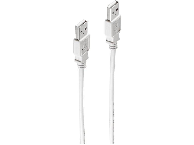 Stecker Stecker Kabel 2.0 USB A Kabel USB 0,5m SHIVERPEAKS A USB /