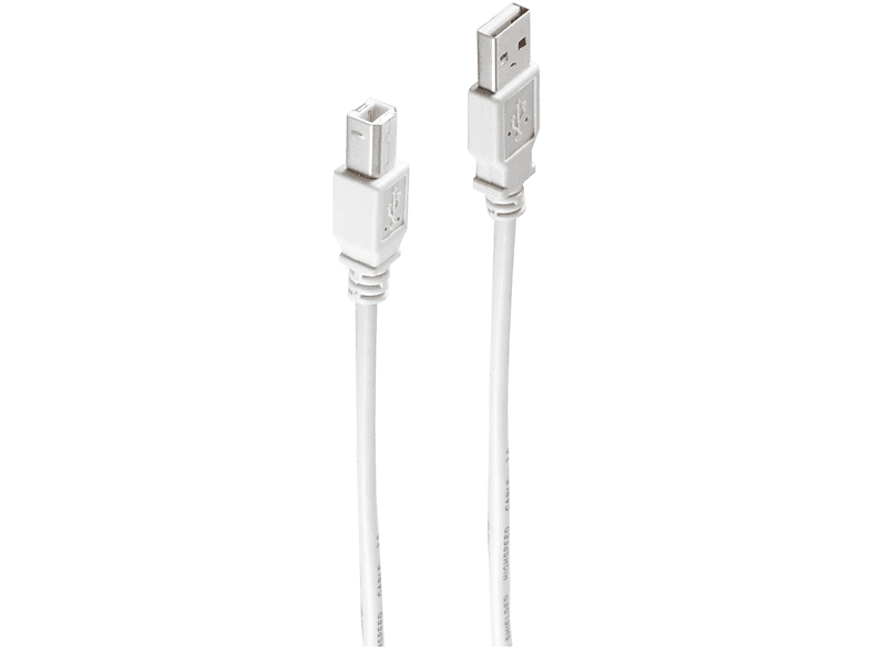 SHIVERPEAKS USB B USB 3m Stecker Kabel Kabel 2.0 USB A / Stecker