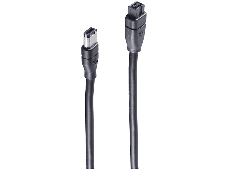 SHIVERPEAKS -FireWire-Anschusskabel, IEEE 1394B Kabel, 9-pol Stecker ...
