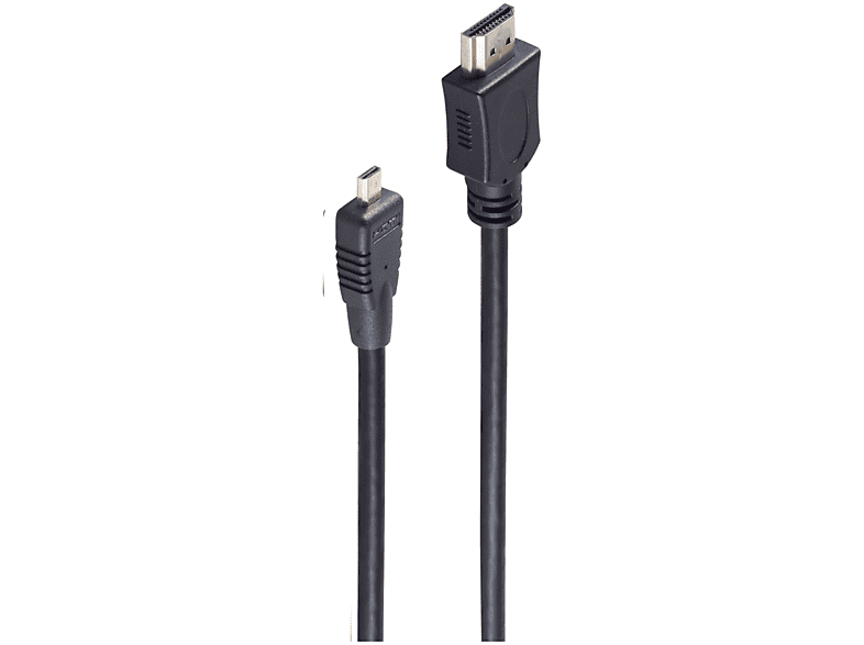 SHIVERPEAKS HDMI A-Stecker/HDMI D-Stecker micro verg HEAC 1,5m HDMI Kabel
