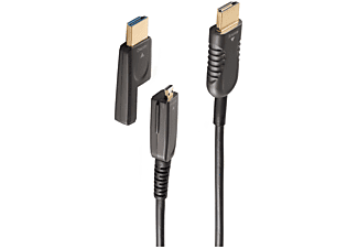 SHIVERPEAKS Optisches HDMI Verlegekabel-Set, 4K, 7,5m AOC Kabel