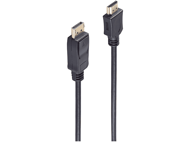 SHIVERPEAKS Displayport Stecker 20p DisplayPort HDMI Stecker 3 m 3m, / Kabel