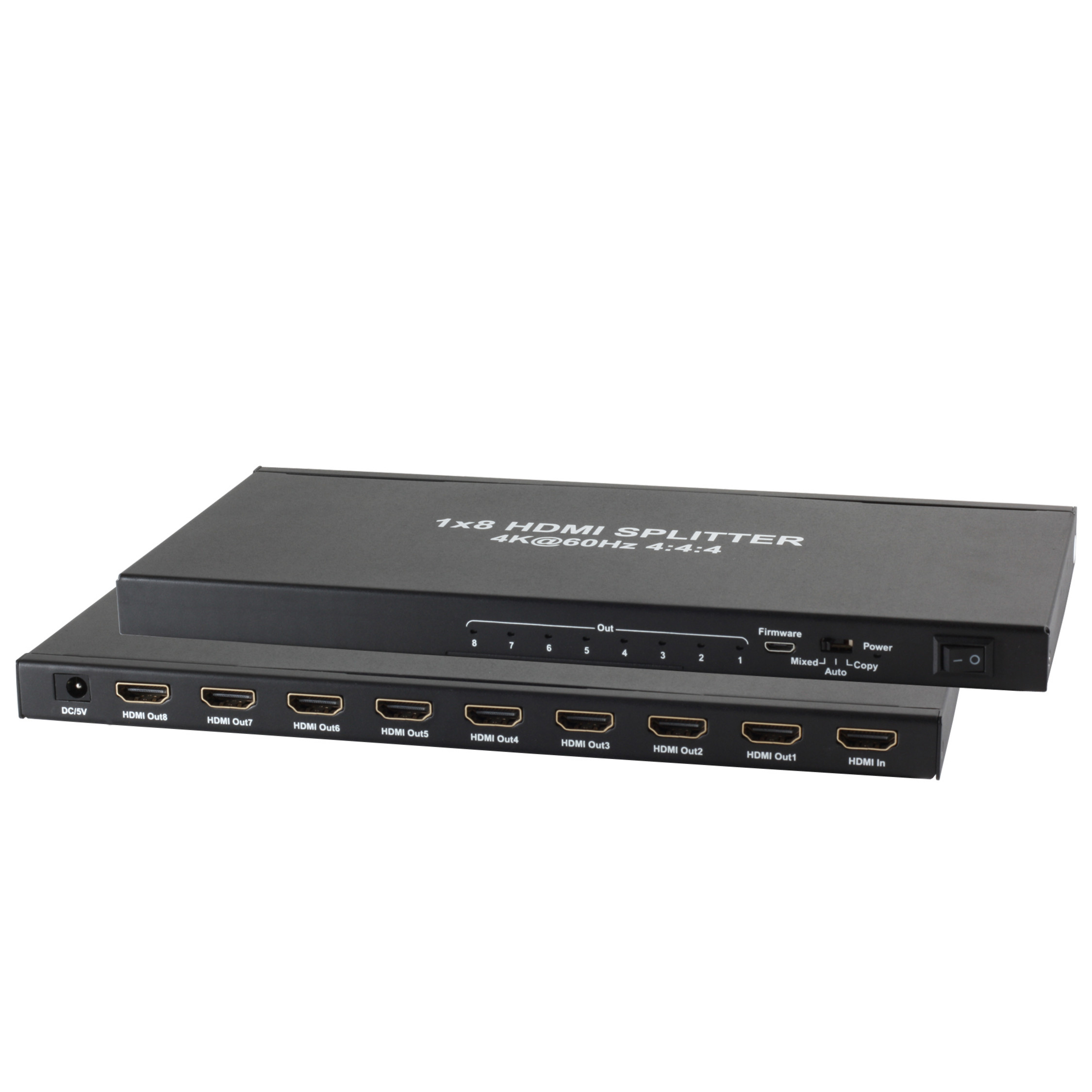 MAXIMUM 8x Verteiler IN HDMI Verteiler 1x & 4K2K – 60Hz Umschalter CONNECTIVITY OUT, S/CONN