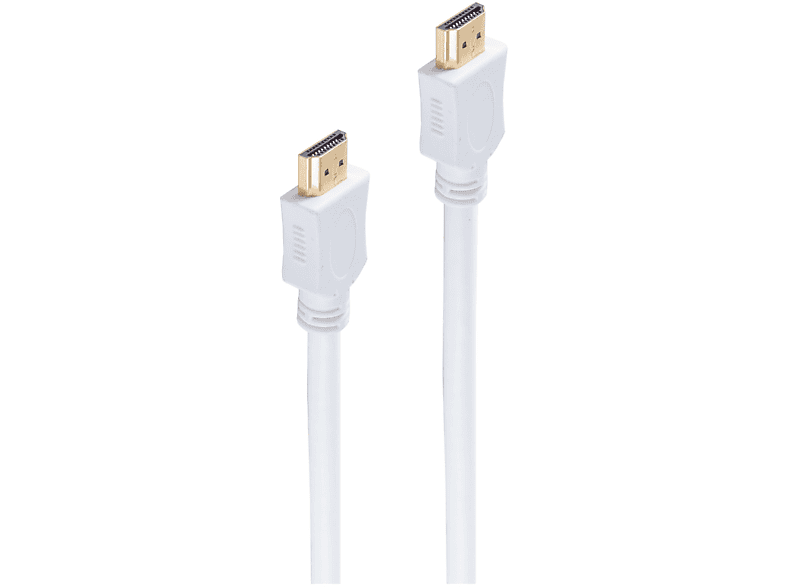SHIVERPEAKS HDMI A-Stecker/HDMI A-Stecker verg. HEAC weiß 1,5m HDMI Kabel | HDMI Kabel & Zubehör