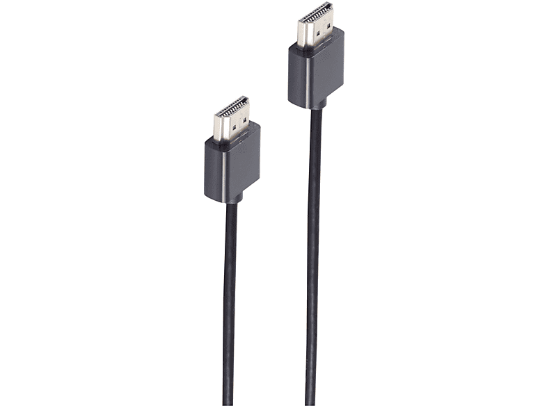 A-Stecker / 2m SHIVERPEAKS extra HDMI dünn HDMI HDMI Kabel A-Stecker