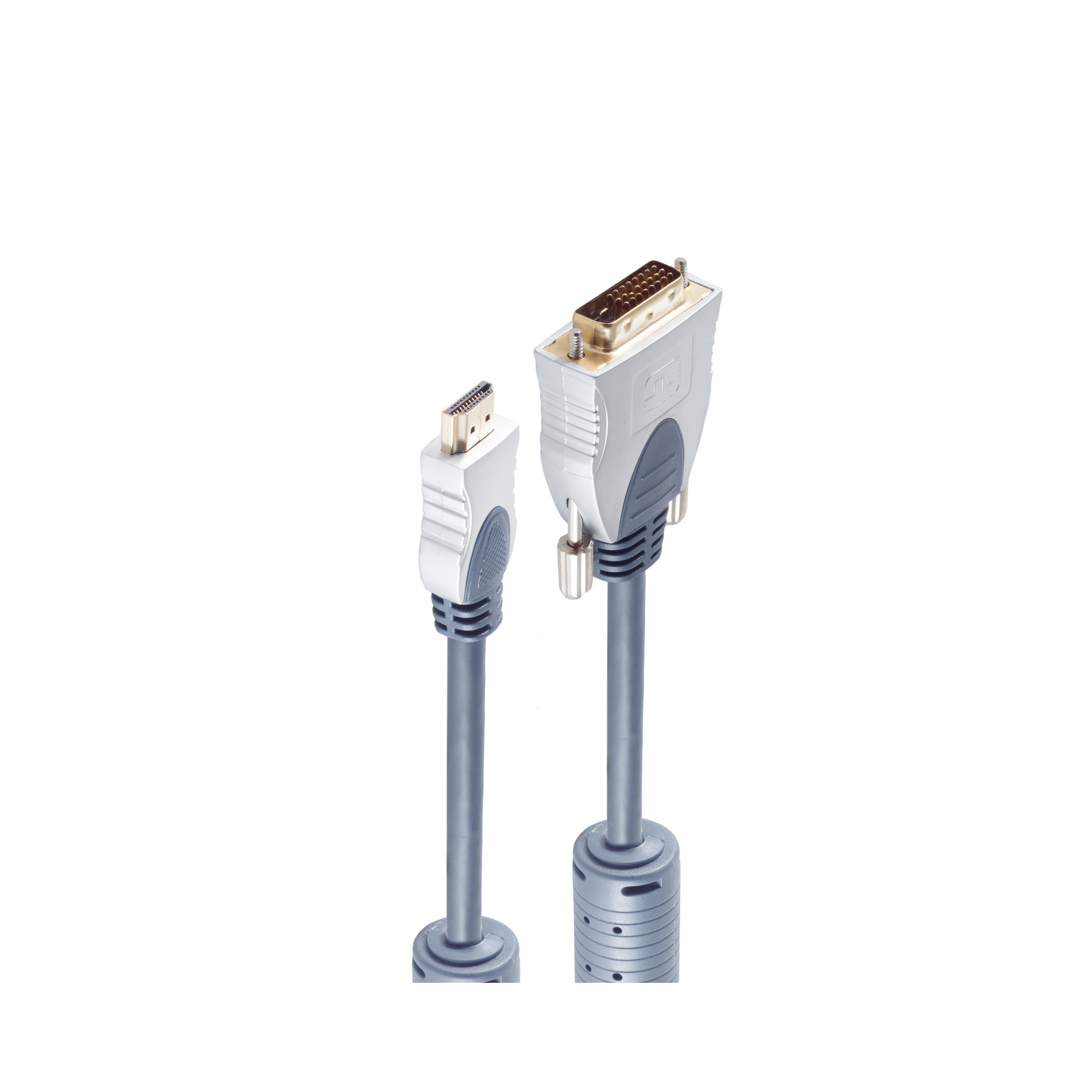 Kabel sp-PROFESSIONAL St.,2,0m Stecker HDMI/ SHIVERPEAKS DVI DVI-D HDMI auf