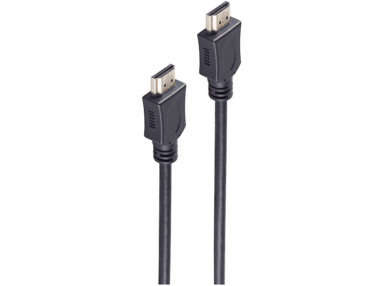 SHIVERPEAKS High Speed HDMI Kabel, 4K, schwarz, 1,5m HDMI Kabel
