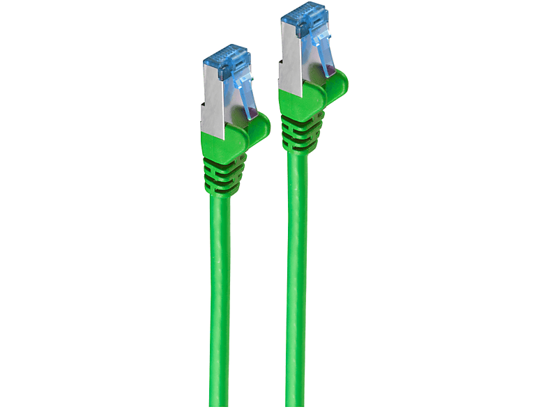 SHIVERPEAKS Patchkabel cat6A S/FTP PIMF grün 5m, Patchkabel, 5 m | Adapter & Netzwerkkabel