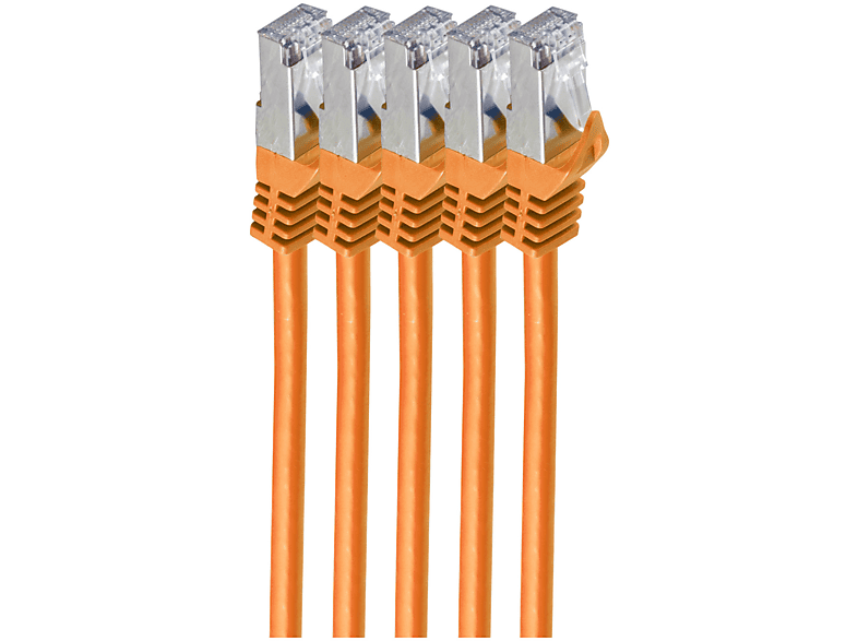 7 RJ45 SHIVERPEAKS or. 0,25 0,25m, CAT m. Patchkabel Patchkabel, PIMF m Rohkabel